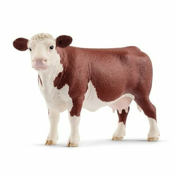 Schleich North America Figurine Hereford Cow 13867